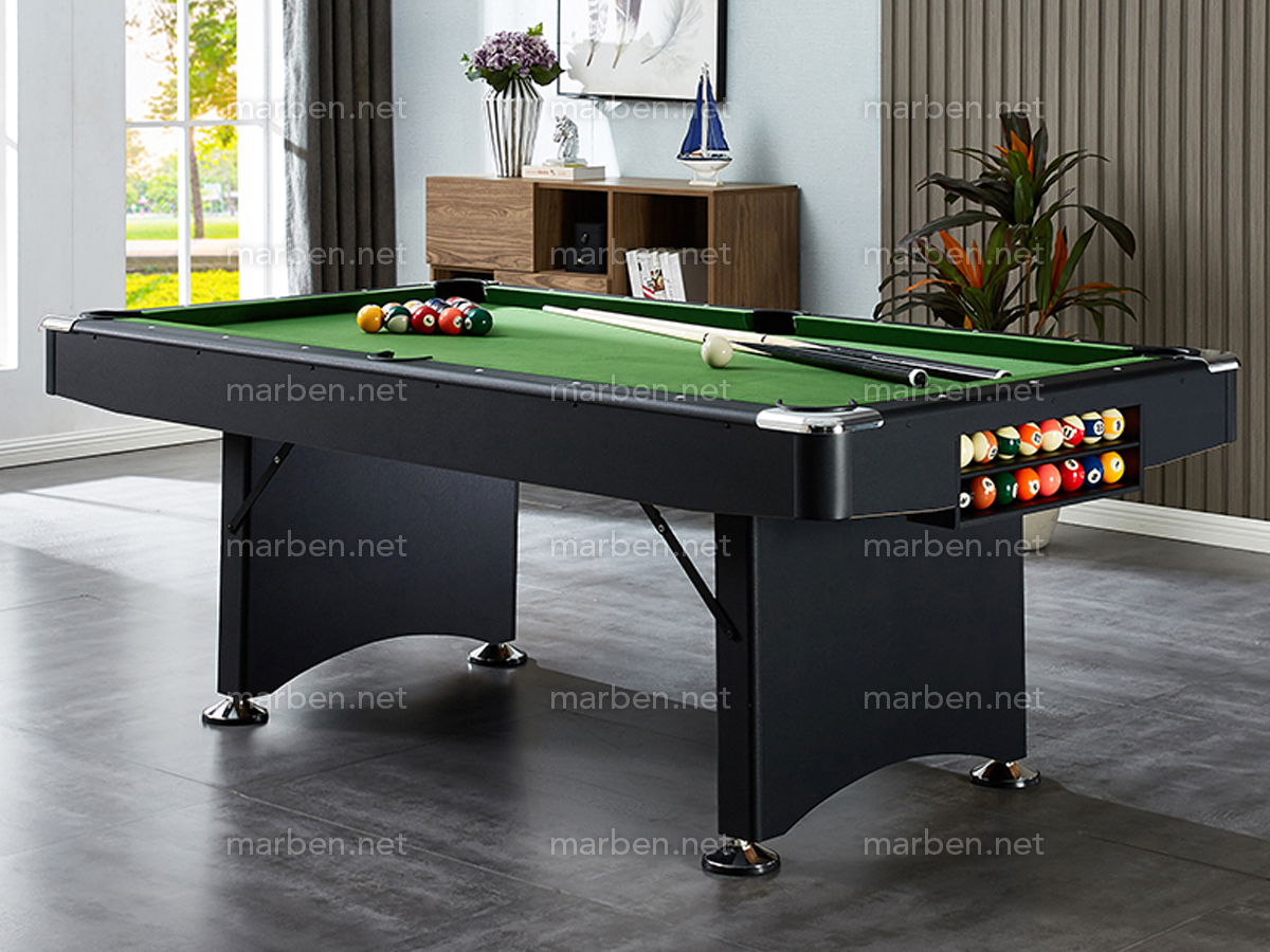 Mesa de Billar CONTENDER - plegable de 8ft (2.44 x 1.37) - Color Negro Mesa de Billar CONTENDER - plegable de 8ft (2.44 x 1.37) - Color Negro